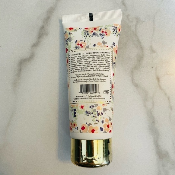 Mistral Les Fleurs Luxury Hand Cream- Papers Fantaisie Collection- 2fl oz - Picture 5 of 7